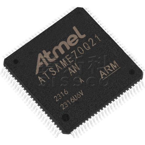 ATSAME70Q21A-AN ATSAME70Q21B-AN Electronic components, chips and electronic parts, 5 units each.