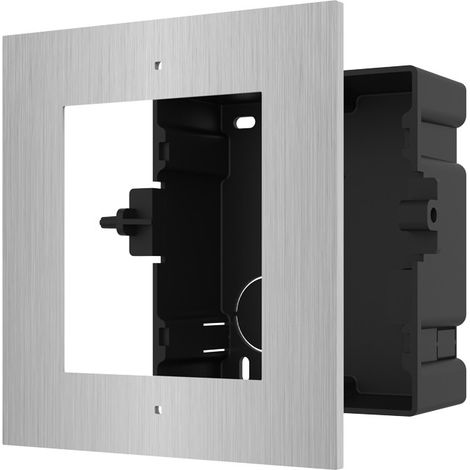Hikvision - 305700705 - INOX Cadre d'encastrement 1 module