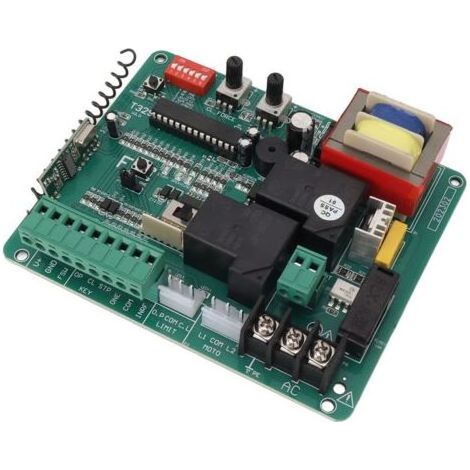 Tableau de Commande de Moteur de Porte, Tableau de Commande de Moteur de Portail Coulissant Sensible 220 V pour Garage (1/4)