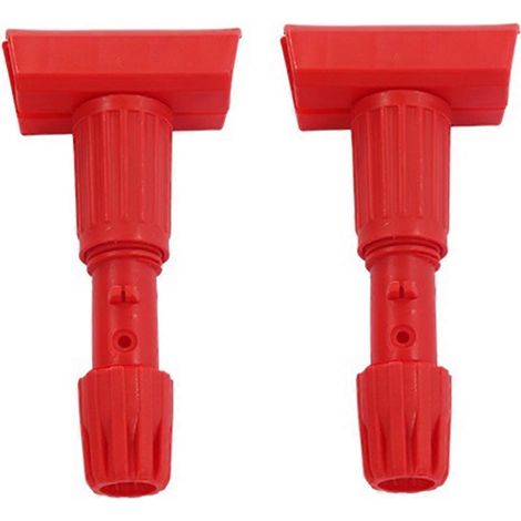 Pinces à balai, accessoires pour pinces à balai, pince à balai Tiger Clip Latch rouge (1/5)