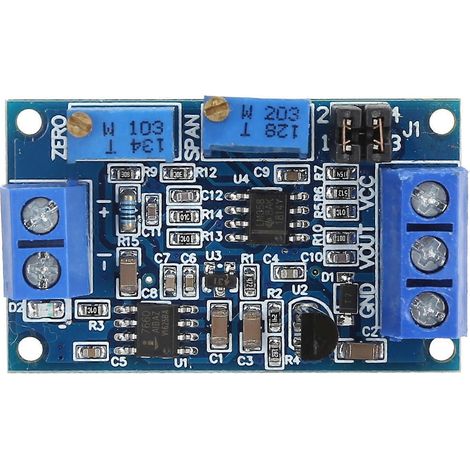Strom-Spannungs-Wandler 0/4‐20mA auf 0‐3,3V/5V/10V Signalumwandlungsmodul Sender