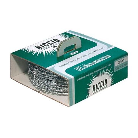 FILO SPINATO ZINCATO RICCIO CAVATORTA  MM 1,7 L.MT 100