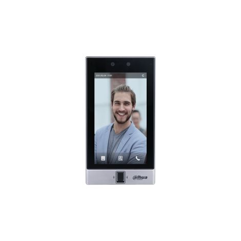 ASI7214S-W - Terminal Wi-Fi autónomo con pantalla táctil, tarjeta de 13,56 MHz, huella dactilar, reconocimiento facial, contraseña