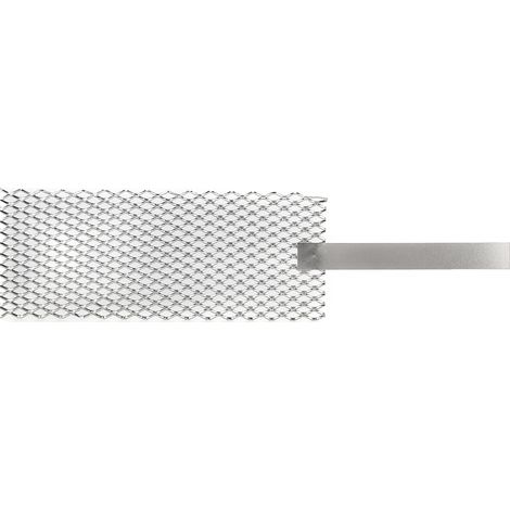 Grille en Titane Platinisé pour Bijoux - Outil de Placage avec Manche (Grand Format) (1/5)