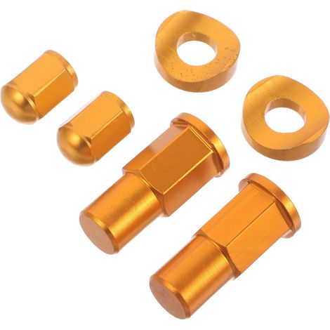 Kit d'écrous antivol de roue moto PRETYZOOM, entretoise en (1/5)