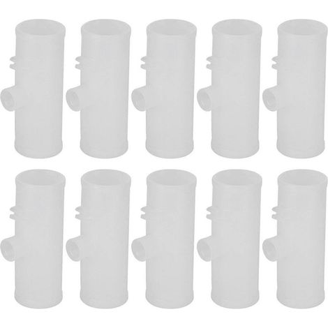 Lot de 10 abreuvoirs à bille pour poulets avec robinet à bille en acier, raccord direct G3/4 (1/3)