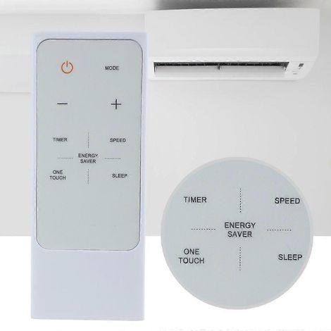 Télécommande de climatisation RG15A(B) avec grand espace de rangement pour EATC08RE1 EATC08RE1 RG15A (1/4)
