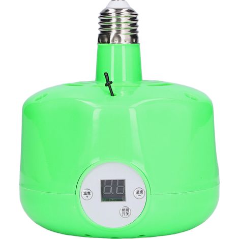 Lampe chauffante E27 réglable thermostat pour volaille, porcs et poulailler, 220V (1/5)