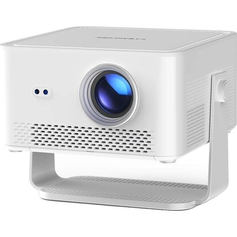 Miniproyector, resolución 1080p, duplicación inalámbrica de pantalla, HY450MAX, enchufe europeo. (1/2)