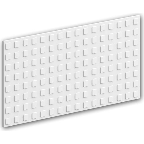 3D Rivestimento murale Profhome 159906 Pannellatura Pannello acustico Elemento decorativo design moderno bianco 80 x 40 cm (1/5)
