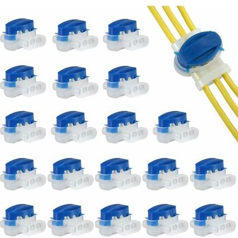 Ulisem Pack of 20 Resin-Filled Cable Connectors for Automower Robotic Lawnmower (1/5)