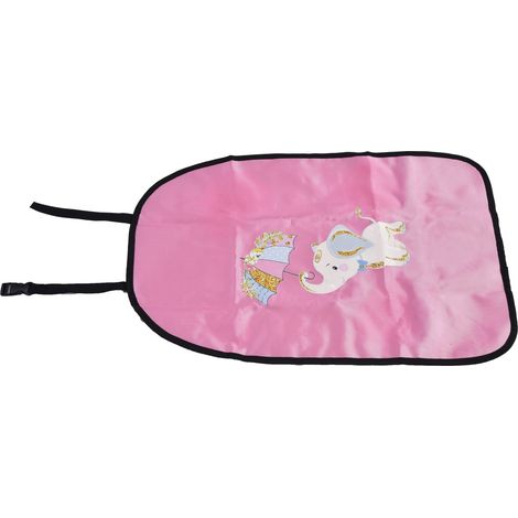 Protection de dossier de siège auto à motif éléphant, housse de siège auto anti-coups de pied, tapis de dossier (parapluie) (1/5)