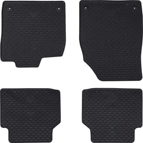 Autofußmatte 4 pcs Schwarz Geeignet für Audi Q4 etron 2022-