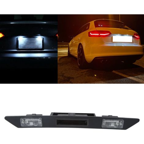 Set di illuminazione targhe auto, materiale ABS per RS3 8P modello 2003-2013 (1/3)
