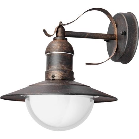Lindby LED 'Clea' in Marrone da Acciaio Inox