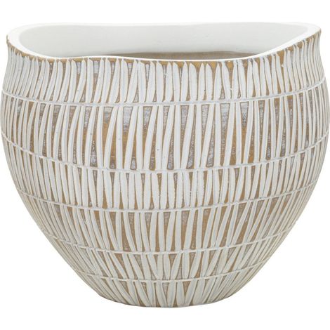 Cachepot in resina oro, Ø26x20,5 cm – Stiky (1/5)