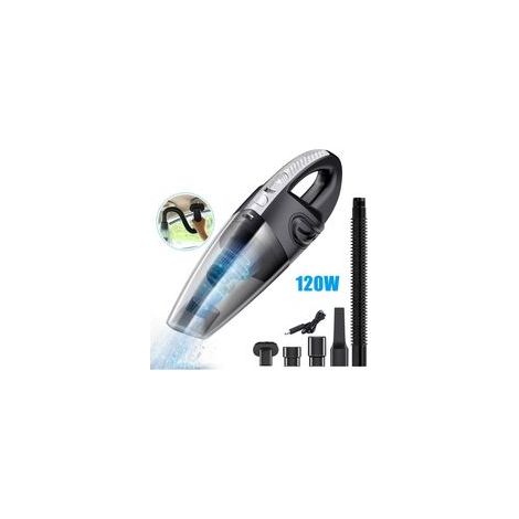 Aspirateur à Main, 120W Portable Mini Aspirateur Voiture sans Fil, Multifonctionnel Aspirateur Voiture Puissant avec Filtre Lavable pour Canapé Maison Voiture Bureau Table (1/5)