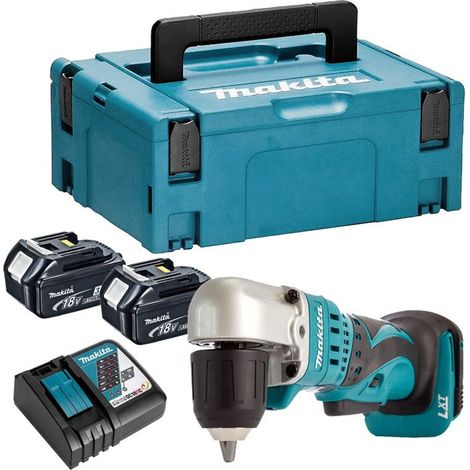 Makita DDA351RFJ 18V Li-Ion accu haakse boor-/schroefmachine set (2x 3.0Ah accu) in Mbox