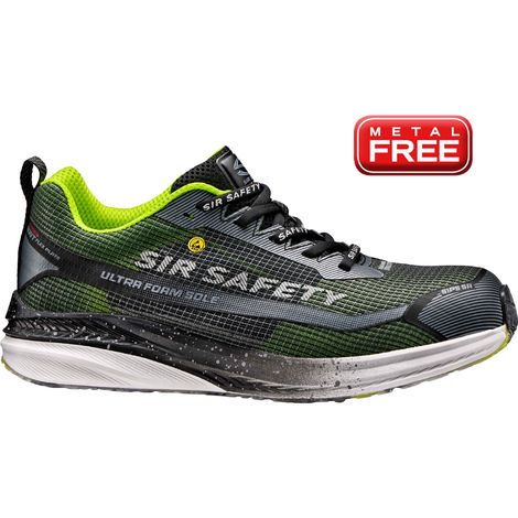 SIR SAFETY SYSTEM Exotic Chaussures de sécurité S1PS respirantes noir Taille 36 (1/2)