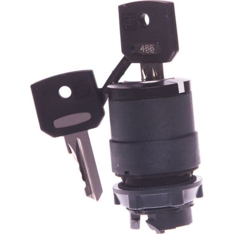 Interruptor de 3 posiciones con llave 455 antirretorno ZB5AG5