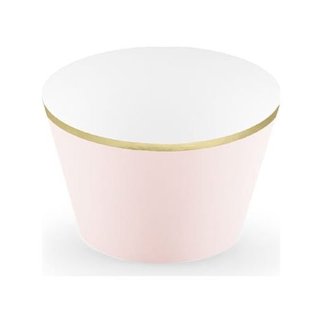 Elegante, hellrosa Muffinförmchen von Bliss (1/3)
