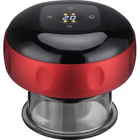 Appareil de ventouses électriques pour le corps entier - anti-cellulite - 12 réglages et températures - rechargeable (1/5)