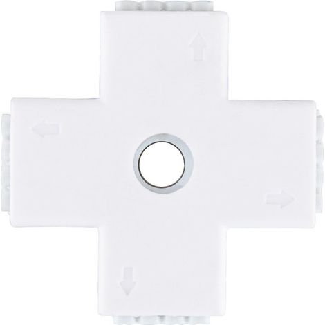 Conector Rápido Tipo 'X' Tira LED 12/24V RGB (1/3)