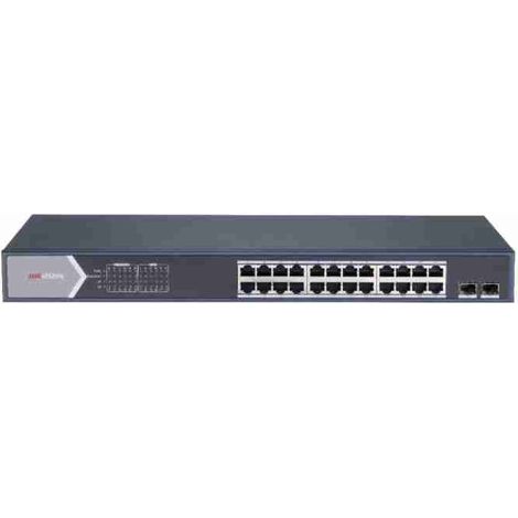 DS-3E0528HP-E - SWITCH GIGABIT UNMANAGED 24 PORTE POE