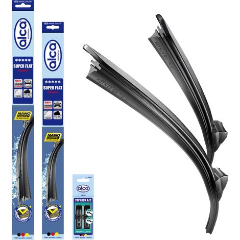 alca® Scheibenwischer passend für BOGDAN 2310 (01.2010 - 12.2014) SUPER FLAT Flachbalkenwischer