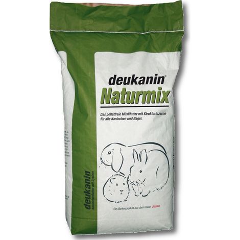 Deukanin Naturmix Nagerfutter 15kg Kaninschenfutter Kleintierfutter Hasen Futter