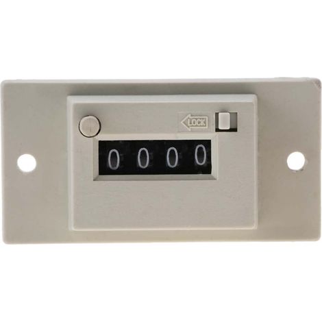 Compteur électromagnétique 4 chiffres CSK4-YKW AC 220V (01) (1/5)