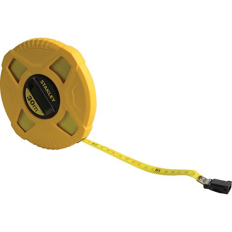 STANLEY® Closed Case Fibreglass Long Tape 30m (Width 13mm) STA034297