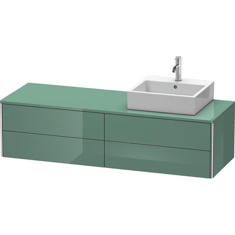 DU XSquare KWTU wh 1600x548x400mm, Taupe Seidenmatt, 4SK (1/5)