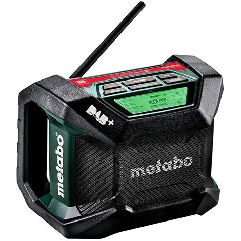 Metabo Akku-Baustellenradio R 12-18 DAB + BT ohne Akku ohne Lader im Karton (1/10)