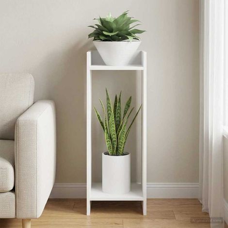 Soporte de plantas 30 x 30 x 80 cm Madera de ingeniería