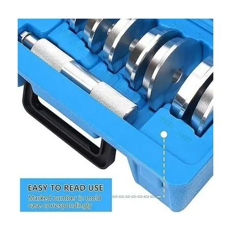 10 pièces Extracteur de roulement Voiture Presse hydraulique Outillage mecanique Auto pour Presser et enfoncer Les roulements (1/4)
