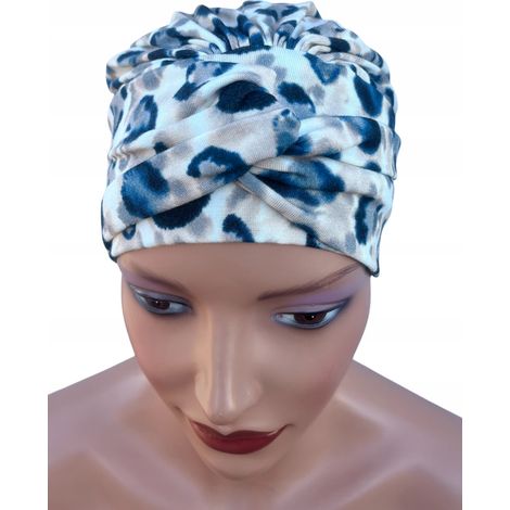 Le turban Sara 509 pour femmes, un chapeau délicat en bambou, convient également après une chimiothérapie. (1/5)