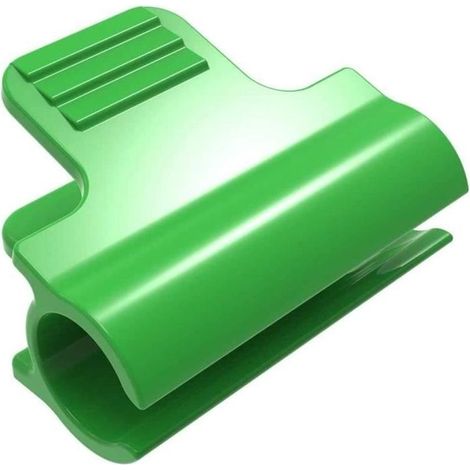 20PCS Pinces pour Serre Clips De Cerceau De Tunnel De Fabrication De Couverture De Rangée De Film, Clip De Filet D'ombrage (1/4)