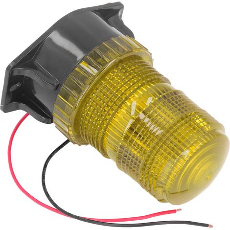 Feu stroboscopique à LED pour chariot élévateur, avertissement, signalisation de sécurité, balise clignotante d'urgence, étanche IP65, alimentation CC 10-110 V, jaune (1/5)