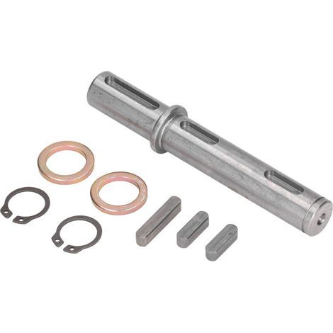 Diamètre de l'arbre de sortie unique : 18 mm (0,71 pouce), longueur : 128 mm (5,04 pouces) pour réducteur à vis sans fin NMRV040 RV040. Compatible avec les raccords NEMA34. (1/5)