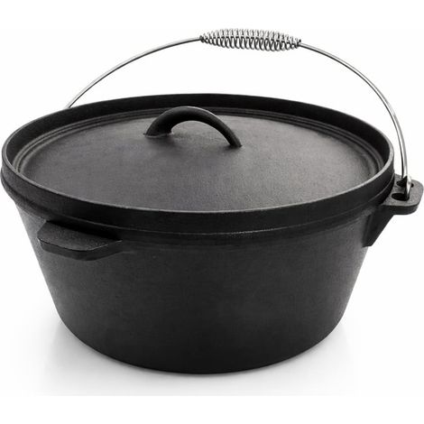 Cocotte en fonte Dutch oven Patton pour barbecue - 6L (1/5)