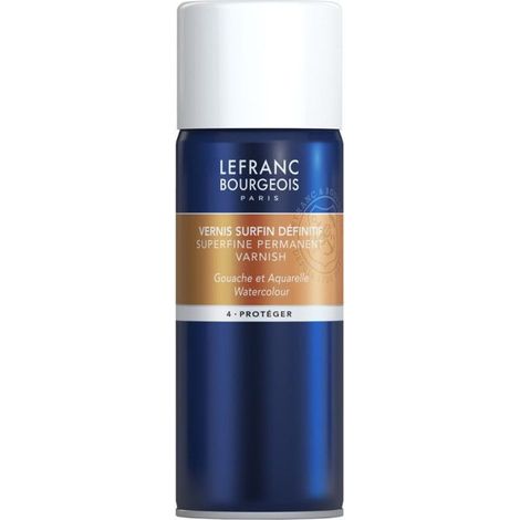 Vernis - Aquarelle et gouache - Permanent Surfin - Anti-UV - Satinée - Lefranc Bourgeois - 400ml