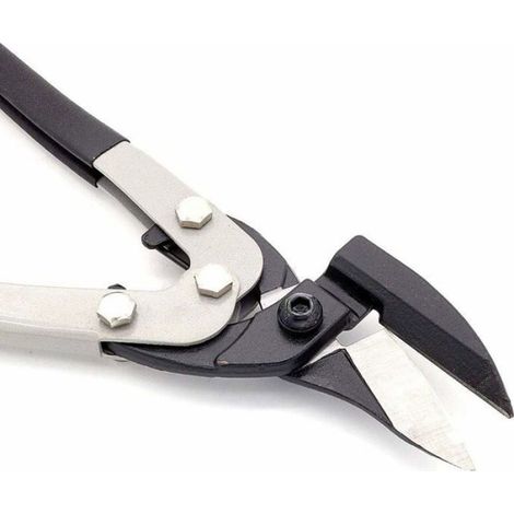 Ciseaux à tôle Ciseaux à tôle en acier extra résistants - Coupe droite - Coupe industrielle du métal - 27 cm. (1/5)