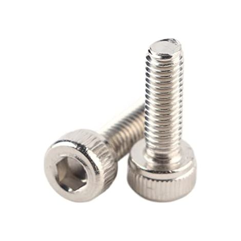 100pcs Vis Boulon Hexagonale à Tête Cylindrique en Acier Inoxydable 304 M3x10mm Fixation Mécanique Industrielle Visserie Résistante à la Corrosion pour Bricolage et Réparation (1/5)