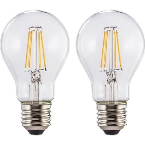 Ampoule xavax led e27 6.5w blanc chaud 2 pièces (1/3)
