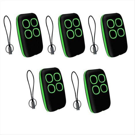 5 Pièces 250 913 MHz Duplicateur de Télécommande de Garage Multifréquence Sans Fil Copie Télécommande Ouvre Porte Universel E (1/4)