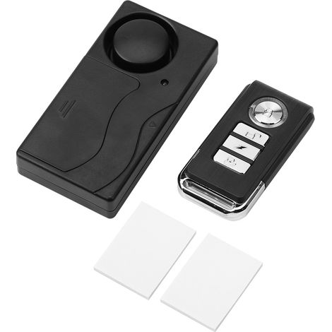Mr 04R Antivol sans fil alarme de porte et fenêtre télécommande Vibration magnétique