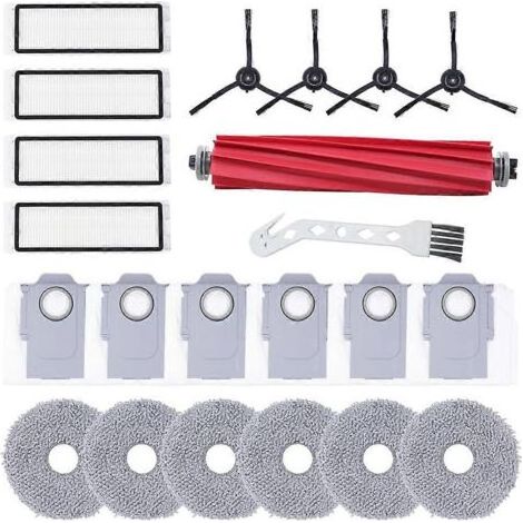 Zubehörset für den Roborock Q Revo Staubsauger: Hauptbürste, HEPA-Filter, Reinigungstuch, Staubbeutel, Ersatzteile (1/5)