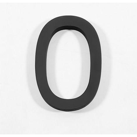 4,9" noir 0, aluminium encastré moderne résidentiel numérique de rue flottante (1/2)