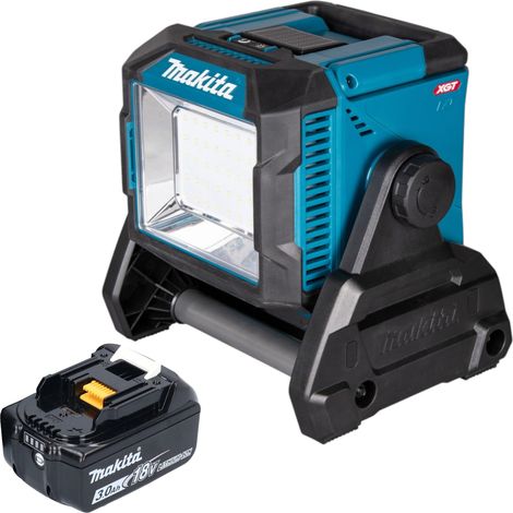 Makita ML 005 G F1 Lampe de chantier sans fil 18 / 40 V max. 3.600 lm + 1x batterie 3,0 Ah - sans chargeur (1/5)